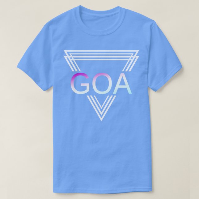 GOA Techno House Party EDM Festival Electro Rave 4 T Shirt (Design framsida)