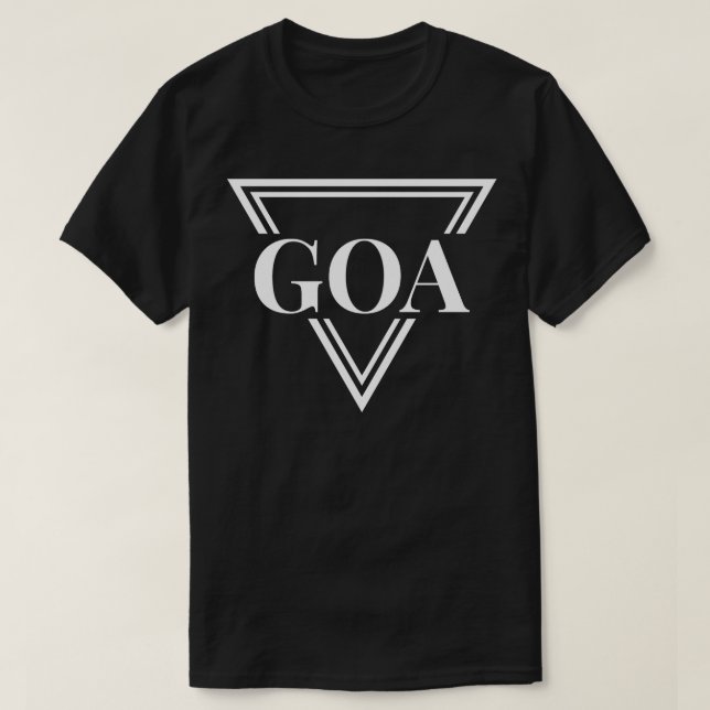 GOA Techno House Party EDM Festival Electro Rave 4 T Shirt (Design framsida)