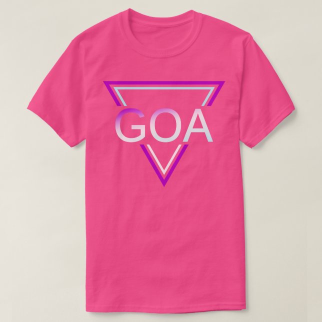 GOA Techno House Party EDM Festival Electro Rave 4 T Shirt (Design framsida)