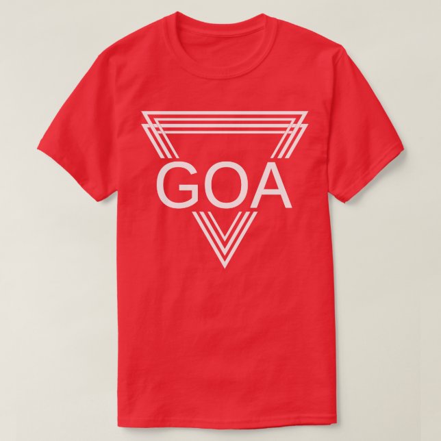 GOA Techno House Party EDM Festival Electro Rave 4 T Shirt (Design framsida)