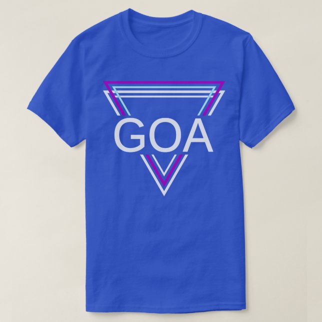 GOA Techno House Party EDM Festival Electro Rave 8 T Shirt (Design framsida)