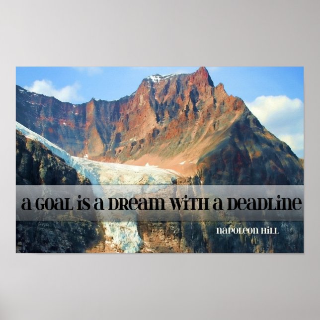 Goal - A Dream With A Deadline Poster (Framsidan)
