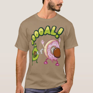 Goal Doughnut Hål Avocado Guacamole T Shirt