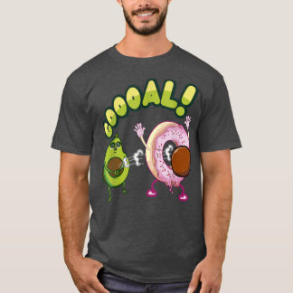 Goal Doughnut Hål Avocado Guacamole T Shirt