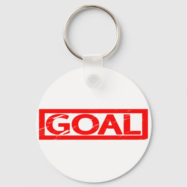 Goal Frimärke Nyckelring (Framsida)