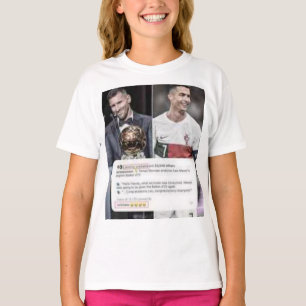 : "Goal-Getter Tees: Kick it with Ronaldo!" T Shirt