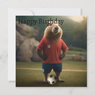 "Goal Scoring Capybara: The Ultimate Soccer Star!" Kort