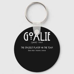 Goalie Gear Goalkeeper Definition Soccer Hockey Nyckelring