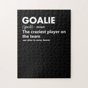 Goalie Goalkeeper Definition Socer Hockey Pussel