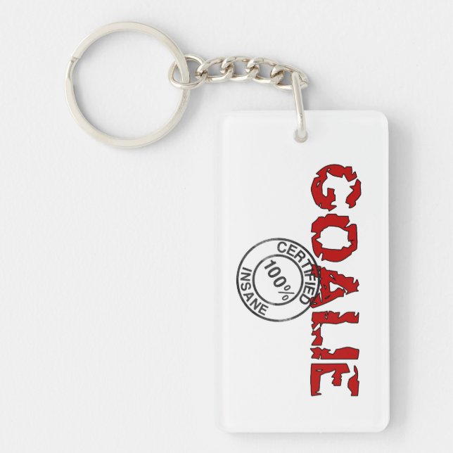 Goalie Keychain Nyckelring (Framsidan)