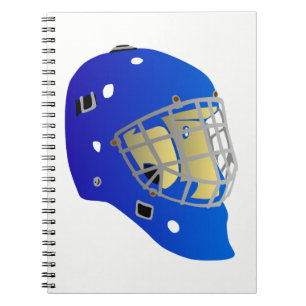 Goalie Mask Anteckningsbok