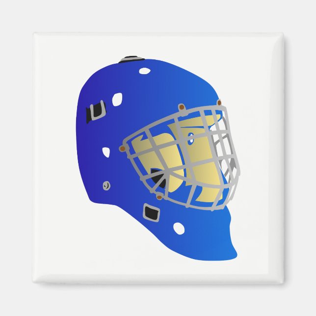 Goalie Mask Magnet (Framsidan)