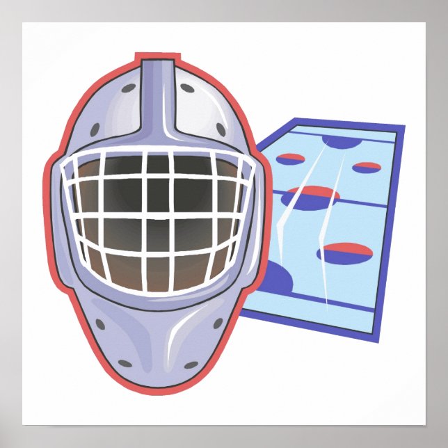 Goalie Mask Poster (Framsidan)