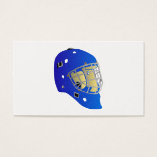 Goalie Mask Visitkort