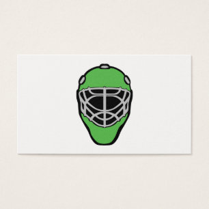 Goalie Mask Visitkort