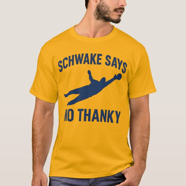Goalie Spara! T Shirt (Framsida)