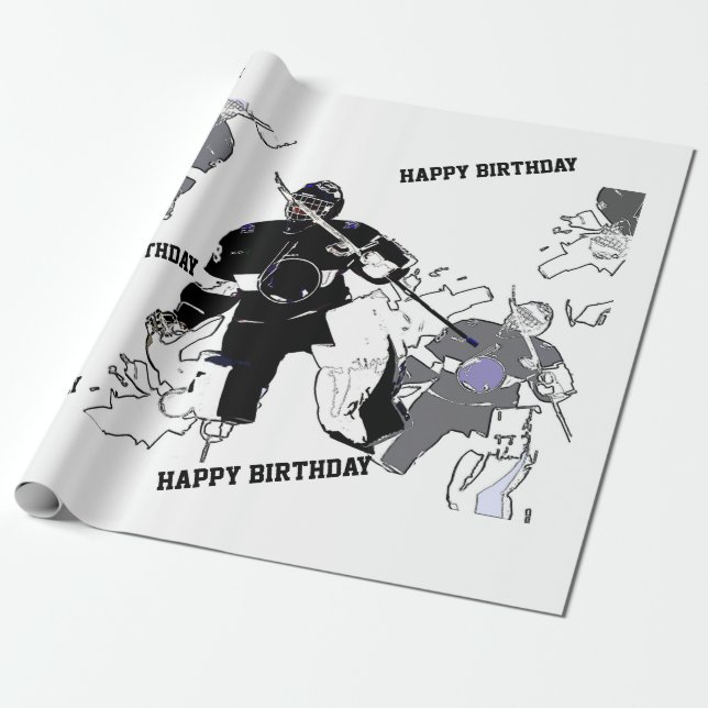 Goalies Sten! - Ice Hockey Player Presentpapper (Utrullad)