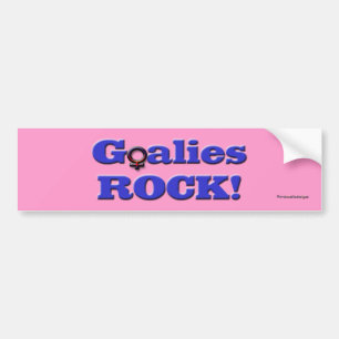 GoaliesSTEN! - Kvinnliga spelare/rosor Bildekal