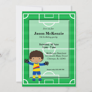 Goalkeeper Inbjudningar