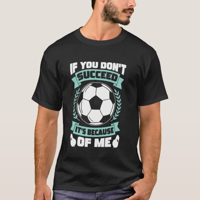 Goalkeeper Soccer Goalie T Shirt (Framsida)