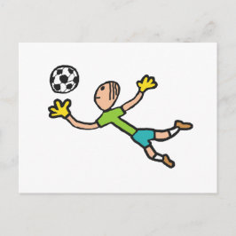Goalkeeper Vykort