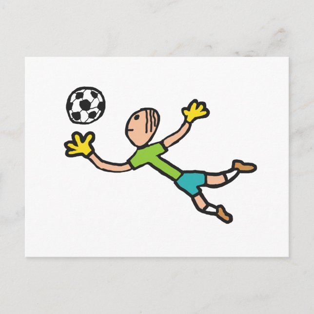 Goalkeeper Vykort (Framsida)