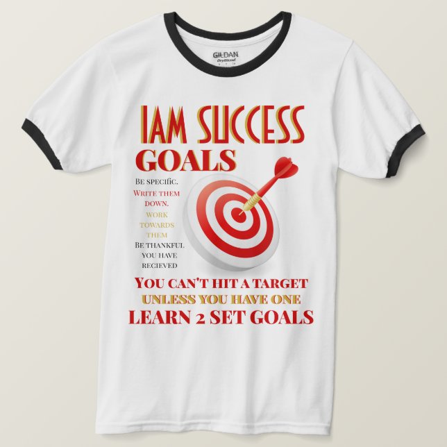GOALS T SHIRT (Design framsida)