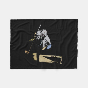 Goaltender - Hockey Player Fleecefilt