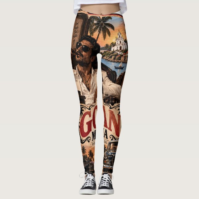 Goan Mafia – Goa Pride Leggings (Framsida)