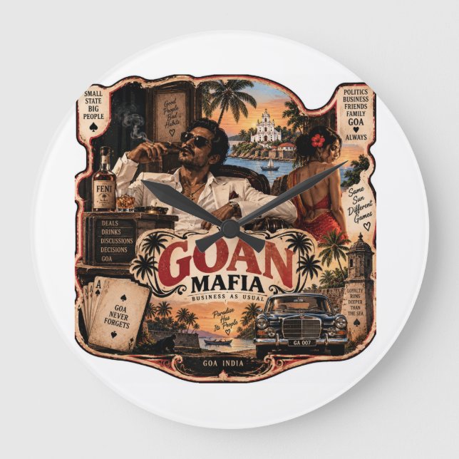 Goan Mafia – Goa Pride Stor Klocka (Framsida)