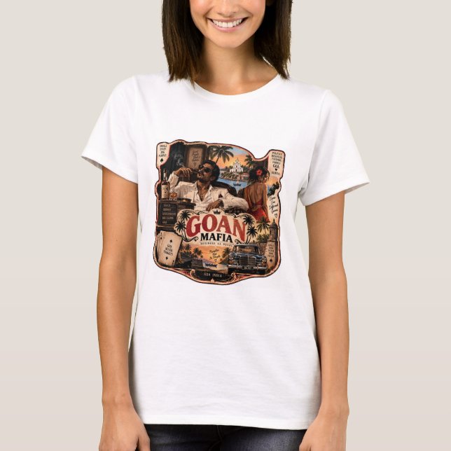 Goan Mafia – Goa Pride T Shirt (Framsida)