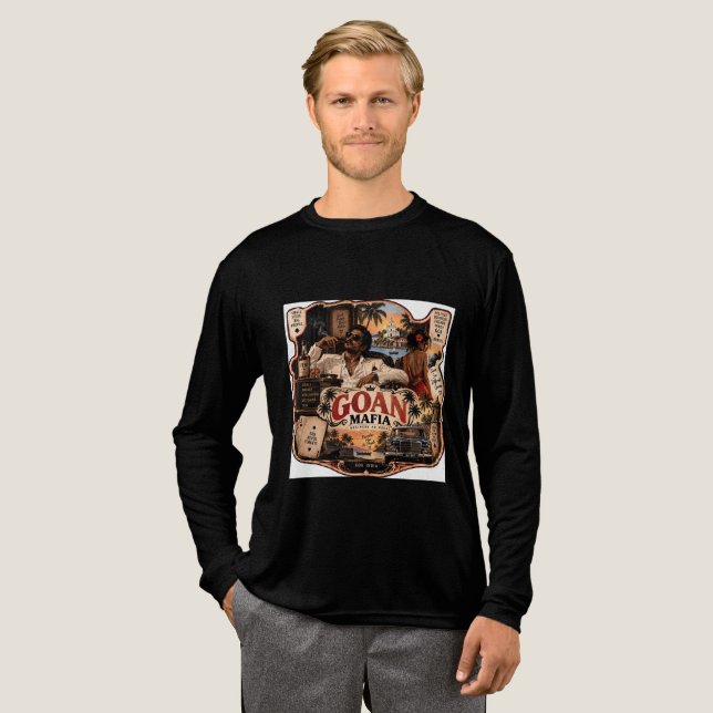 Goan Mafia – Goa Pride T Shirt (Hel framsida)