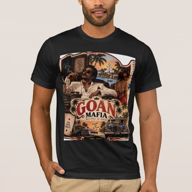 Goan Mafia – Goa Pride T Shirt (Framsida)