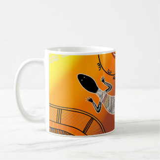 Goanna Dreaming Kaffemugg