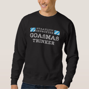 Goass Dimension Drinker for Goassmass and Bavarian Lång Ärmad Tröja