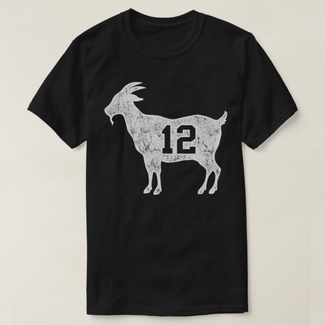 GOAT 12-skjorta G T Shirt (Design framsida)
