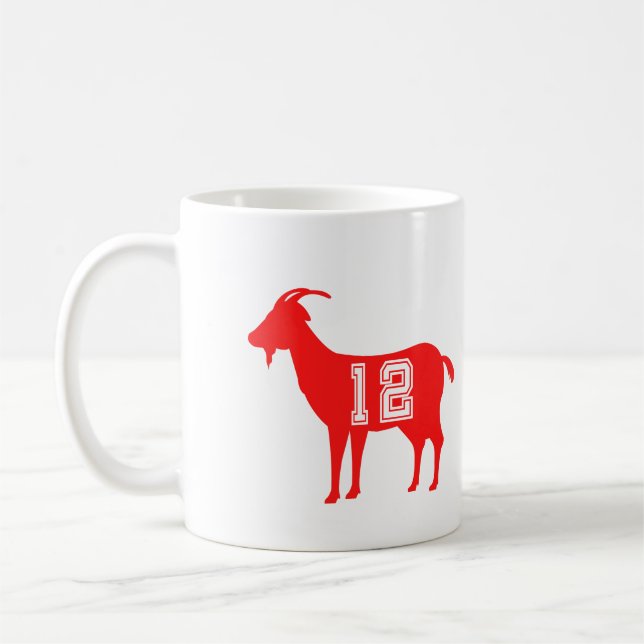 GOAT 12 - Underbarare av alla tid nr 12 Kaffemugg (Vänster)