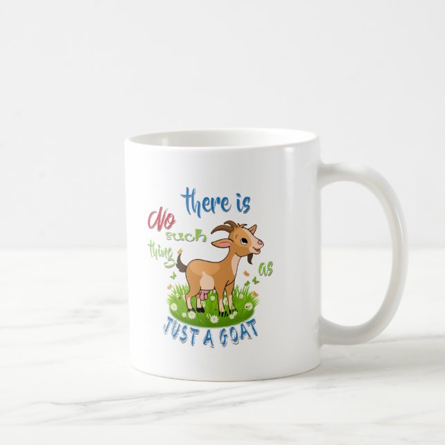 GOAT ÄLSKARE | Bara en Goat GetYerGoat™ Kaffemugg (Höger)