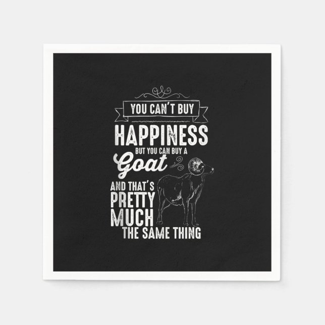 Goat Älskare Goat Gift Pappersservett (Framsidan)