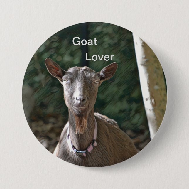 Goat Älskare Knapp (Framsida)
