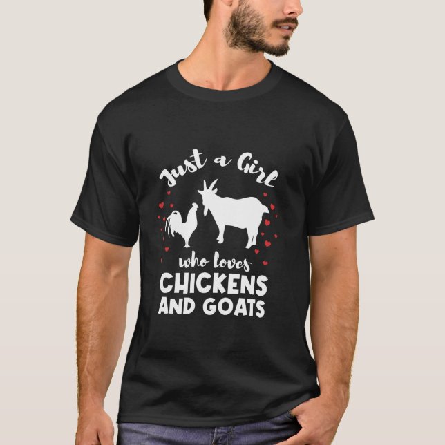 Goat Älskare T Shirt (Framsida)