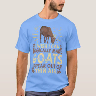 Goat Animal Farm Husbandry Domestic Goat T Shirt