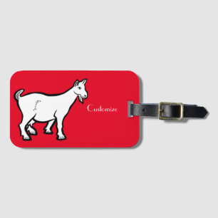 Goat Animal Thunder_Cove Bagagebricka