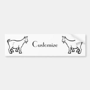 Goat Animal Thunder_Cove Bildekal