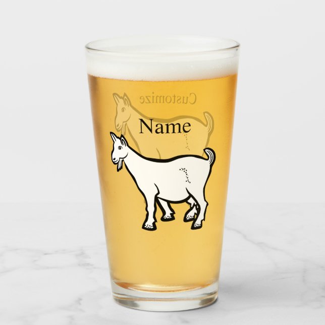 Goat Animal Thunder_Cove Glaskopp (Framsida fylld)