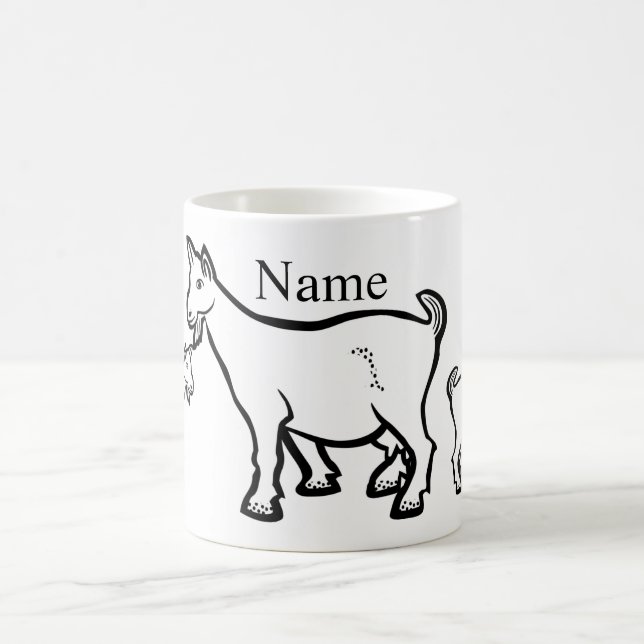 Goat Animal Thunder_Cove Kaffemugg (Center)