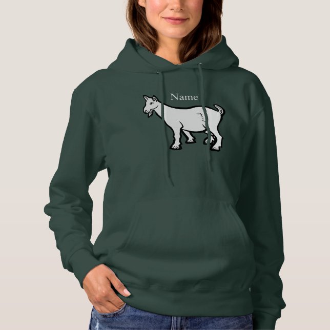 Goat Animal Thunder_Cove T Shirt (Framsida)