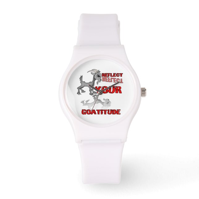 Goat Attitude Armbandsur (Framsida)