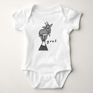 Goat Baby Bodykosten eller One-Biet T Shirt