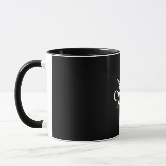 Goat Baphomet Halloween Gift Mugg (Vänster)
